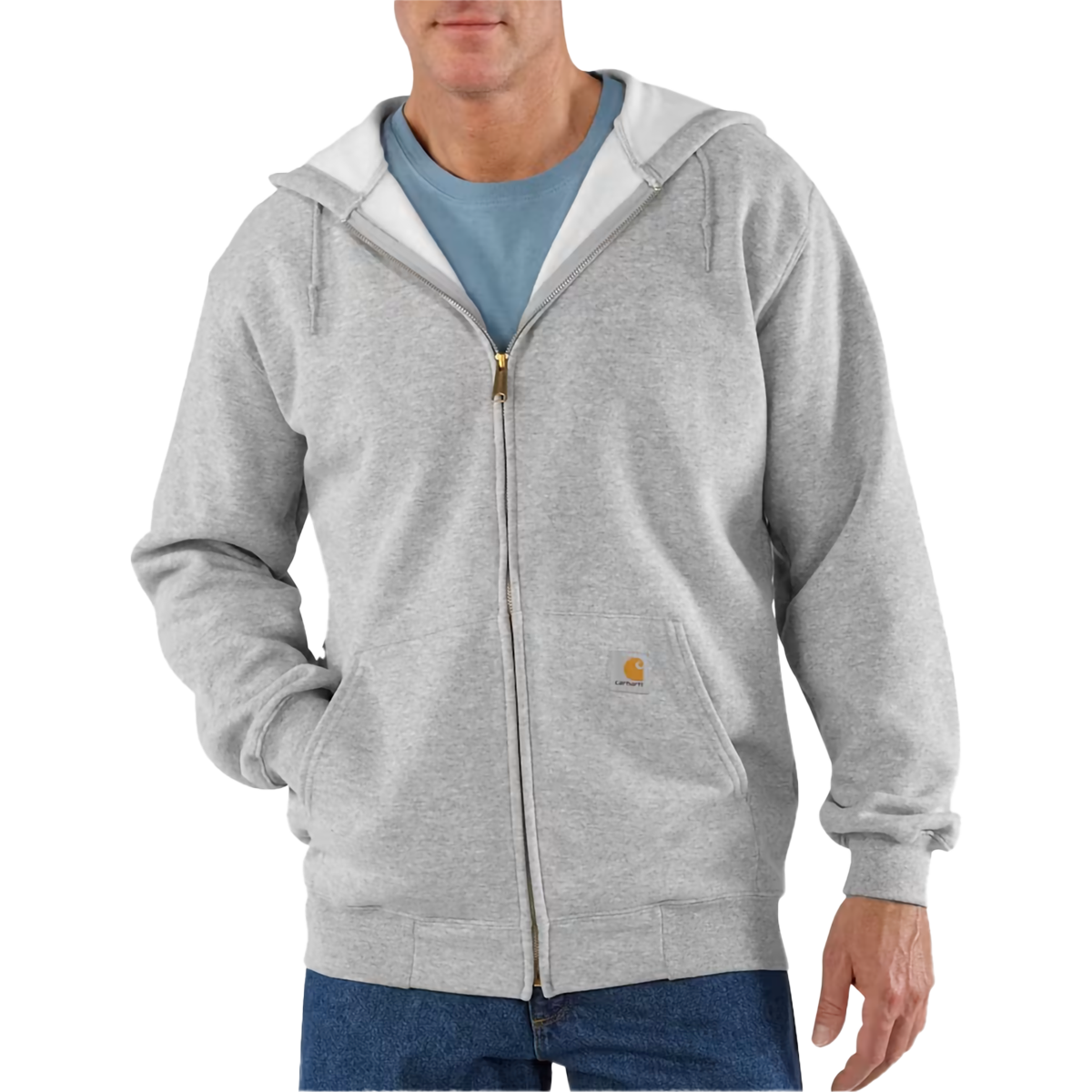 Men's Midweight Full Zip Sweatshirt alternate view
