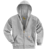 Carhartt Men's Midweight Full Zip Sweatshirt in HGY Heather Grey