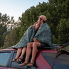 Kelty Biggie Blanket at camp