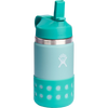 Hydro Flask Kids Wide Mouth 12 oz with Straw Lid in Dew