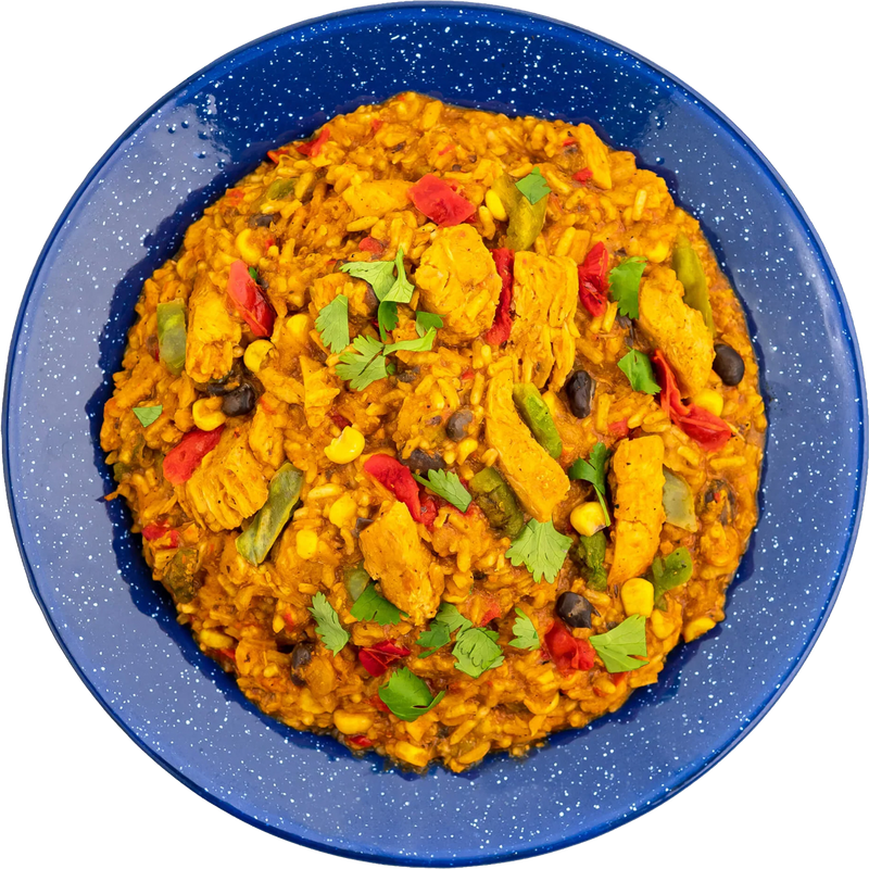 Chicken Fajita Bowl (2 Servings), Mountain House Chicken Fajita Bowl (2 Servings) in Bowl