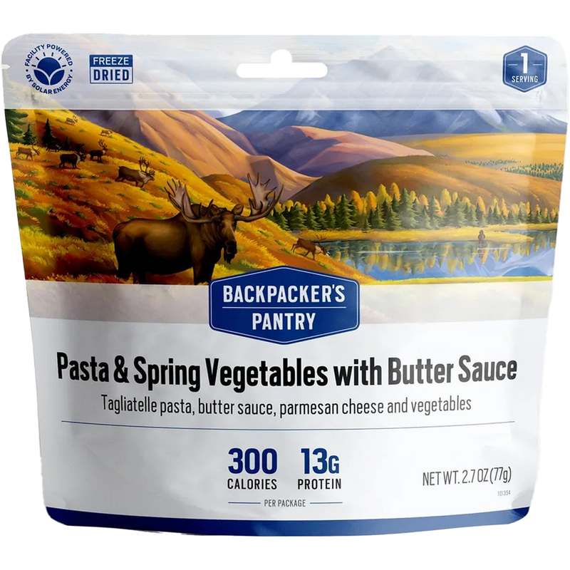 Pasta & Spring Vegetables with Butter Sauce (1 Serving), Featured Image