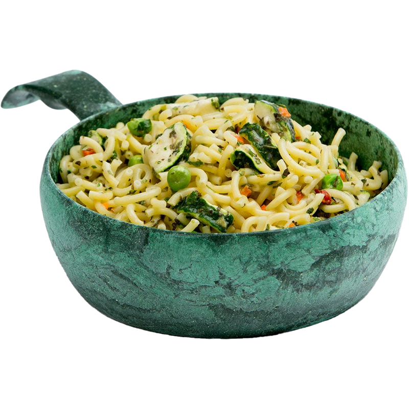 Pasta & Spring Vegetables with Butter Sauce (1 Serving), Backpacker's Pantry Pasta & Spring Vegetables with Butter Sauce (1 Serving) in bowl