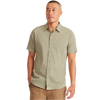 Roark Men's Bless Up Short Sleeve Breathable Stretch Shirt in Sage front