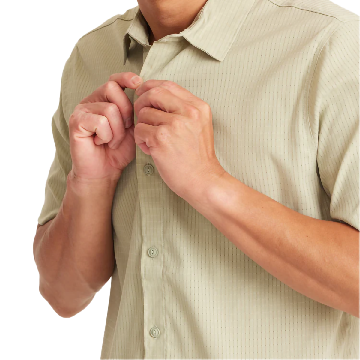 Men's Bless Up Short Sleeve Breathable Stretch Shirt alternate view