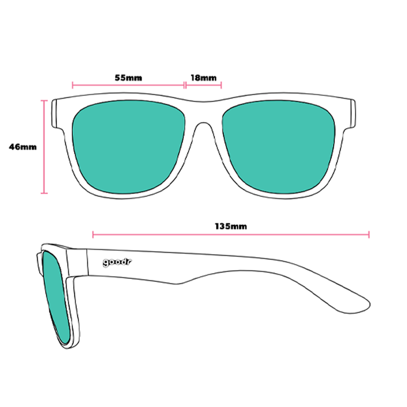 BFG, Goodr BFG frame size