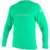 O'Neill Wetsuits Boys' Basic Skins 50+ Long Sleeve Sun Shirt 253 Seaglass
