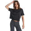 Vuori Women's Energy Tee in Black Heather