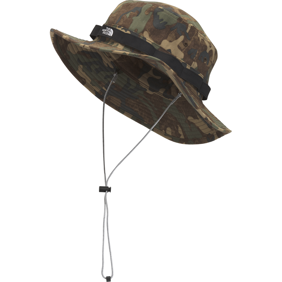 North face online camo bucket hat