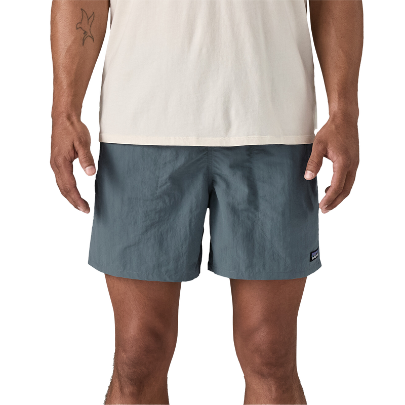 Men's Baggies Shorts 5", Patagonia Men's Baggies Shorts 5" in PMGR-Plume Grey front