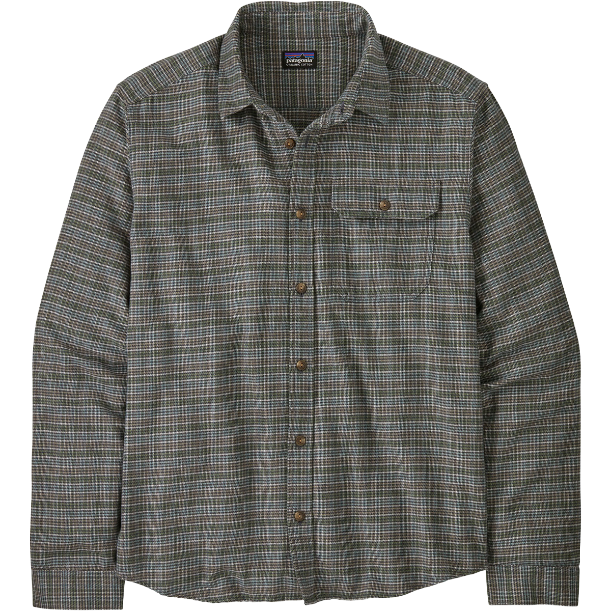 Men's Long-Sleeved Lightweight Fjord Flannel Shirt alternate view