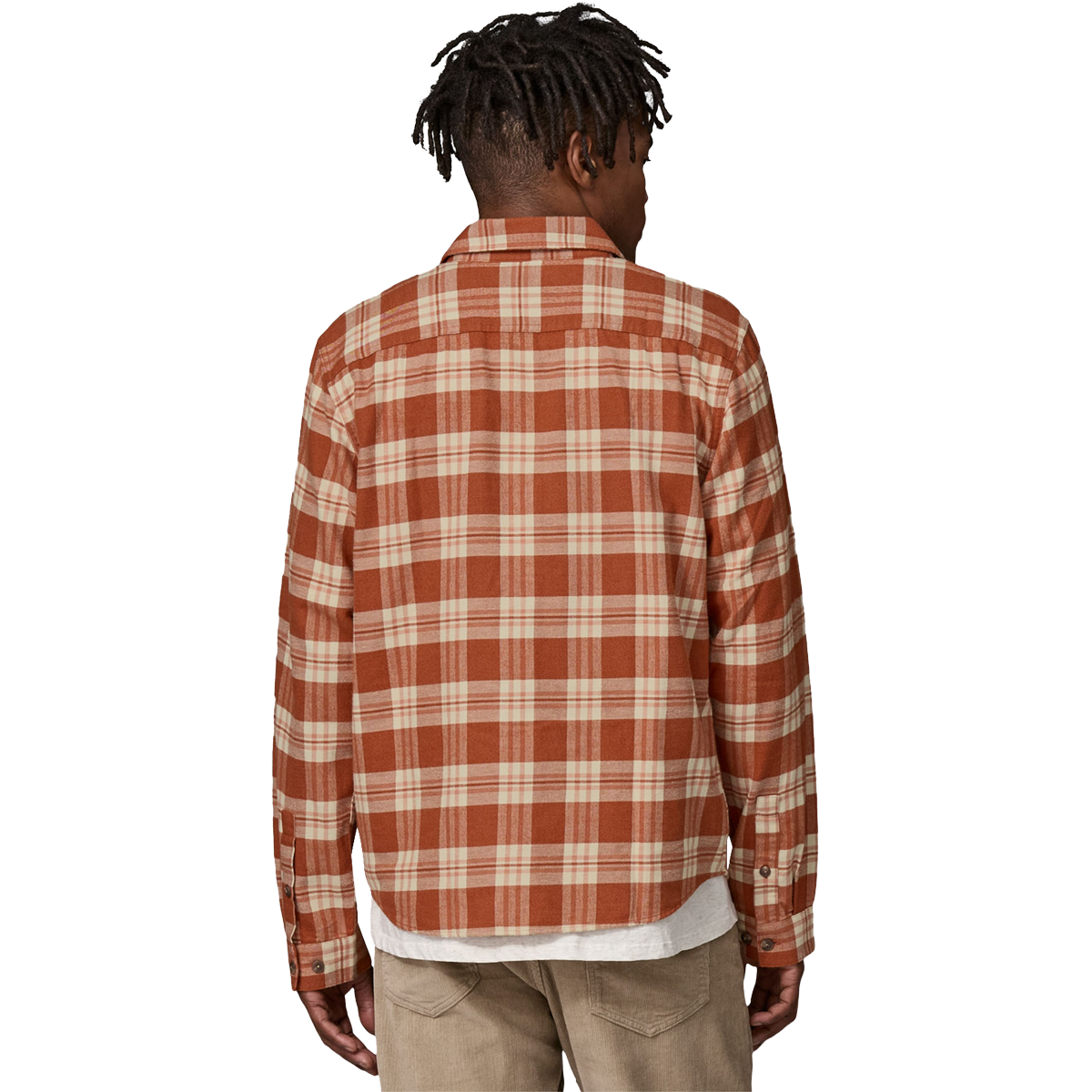 Men's Long-Sleeved Lightweight Fjord Flannel Shirt alternate view