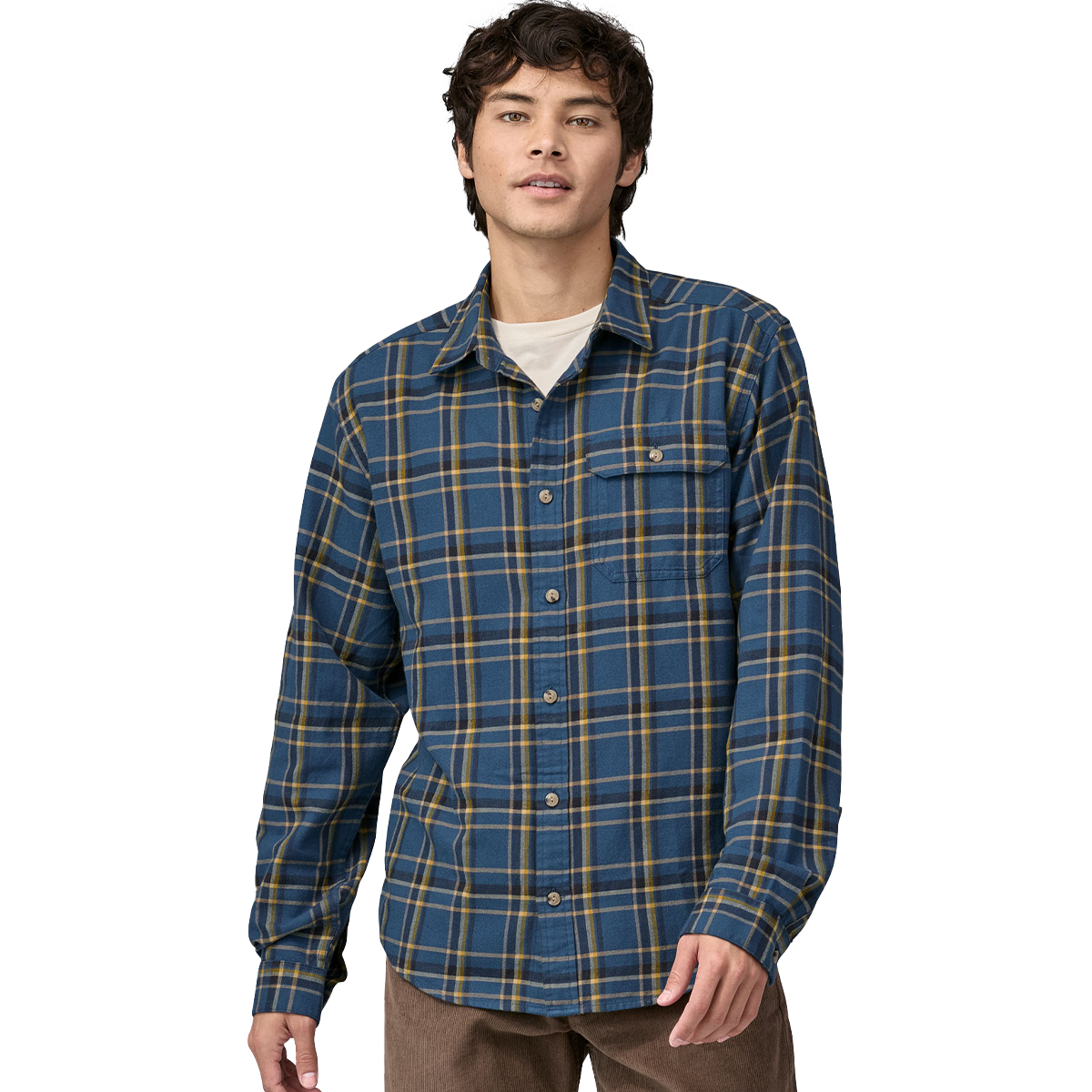 Men's Cotton in Conversion Lightweight Fjord Flannel Shirt alternate view