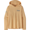 Patagonia Women's Cap Cool Daily Graphic Hoody in Water People Banner/Sandy Melon X-Dye