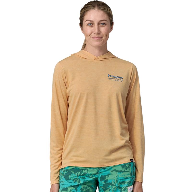 Women's Capilene Cool Daily Graphic Hoody, Patagonia Women's Cap Cool Daily Graphic Hoody front