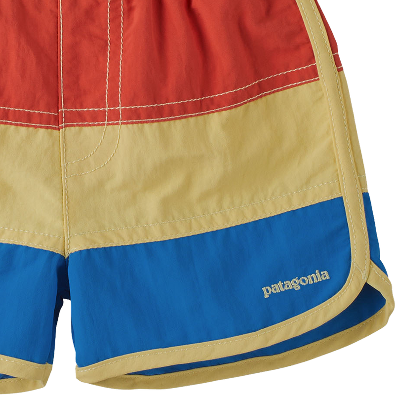 Youth Baby Boardshort, Patagonia Youth Baby Boardshort logo