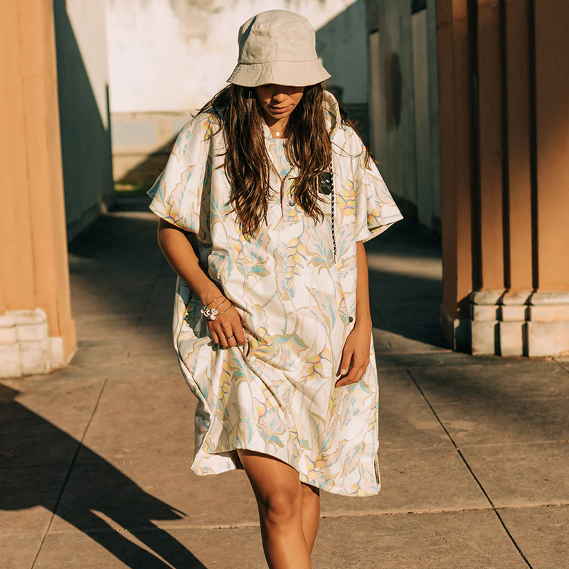 Quick Dry Poncho, Slowtide Quick Dry Poncho on model