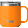 Yeti Rambler 10 oz MagSlider Mug in King Crab Orange