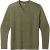 Smartwool Men's Sparwood V-Neck Sweater in North Woods Heather-Winter Moss Heather