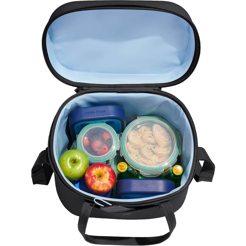 20 L Carry Out Soft Cooler, Hydro Flask 20 L Carry Out Soft Cooler open with food