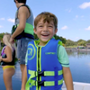 O'Brien Watersports Youth Nylon Type II Vest on child