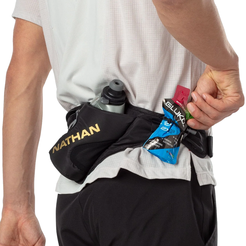 Peak Hydration Waist Pack 18oz, Nathan Peak Hydration Waist Pack 18oz cinch