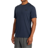 RVCA Men's Sport Vent Tee Indigo front left