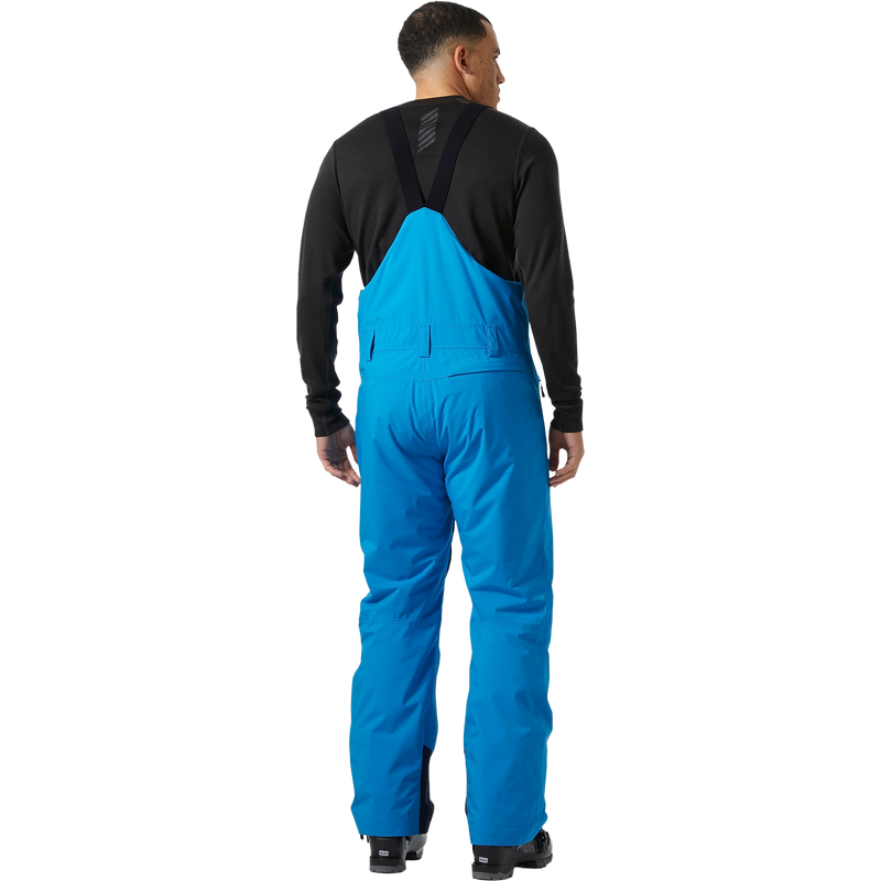 Men's Legendary Insulated Bib Pant, Helly Hansen Men's Legendary Insulated Bib Pant in 587 Neptune Blue back