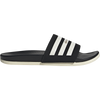 Adidas Men's Adilette Comfort in Black/White/Black right profile