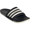 Adidas Men's Adilette Comfort in Black/White/Black front right