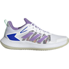 Adidas Women's Defiant Speed in White/Violet/Lucid Blue