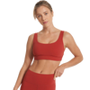 Vuori Women's Stride Bra in Poppy