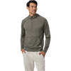 Vuori Men's Ponto Performance 1/2 Zip Hoodie HWG Warm Grey Heather 