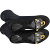 Pearl Izumi AmFIB LITE Shoe Cover in 021-Black bottom with SPD-SL cleats