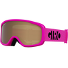 Giro Youth Buster Goggle in Pink Black Blocks + Amber Rose