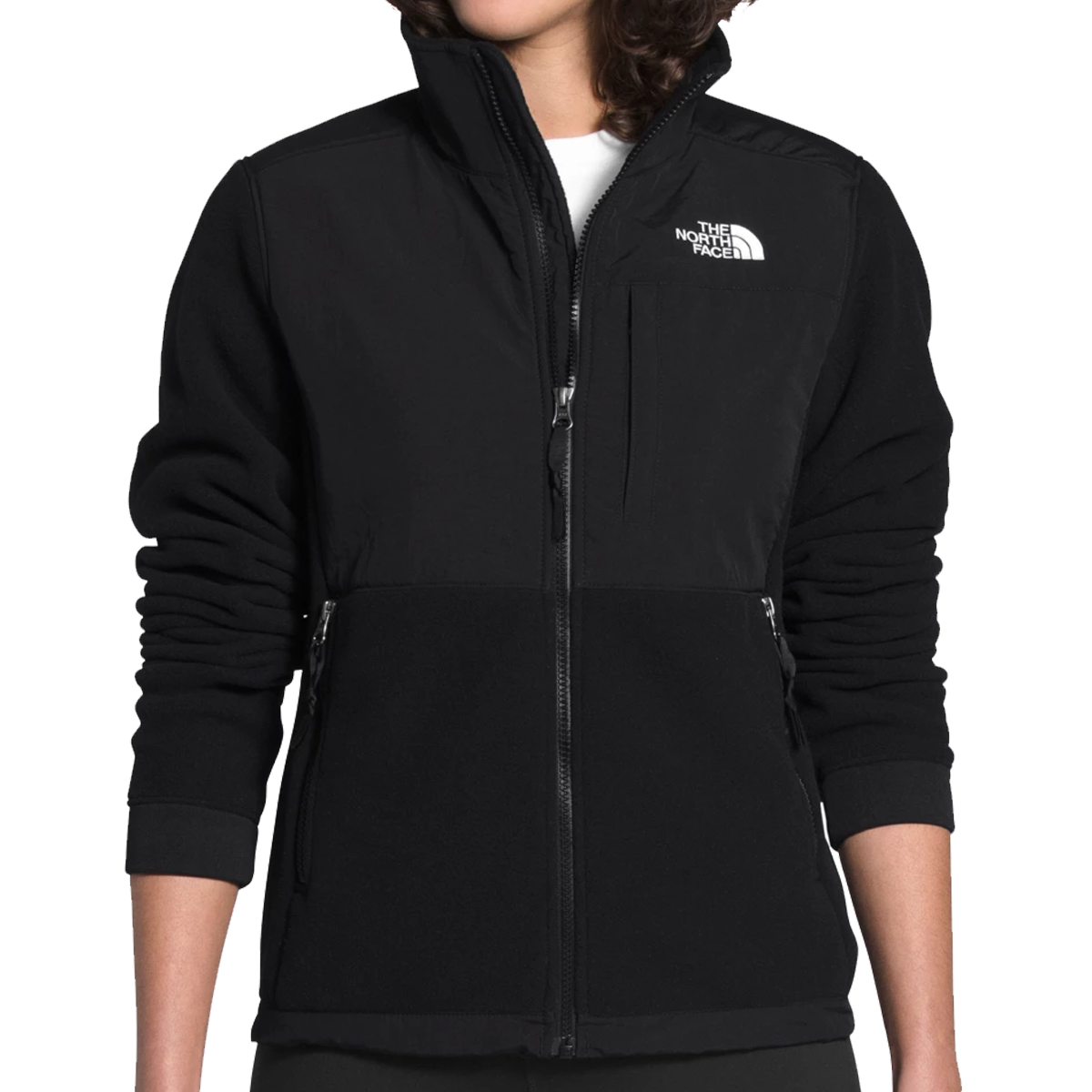 North face black denali jacket womens shop