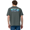 Patagonia Men's Boardshort Logo Responsibili-Tee back