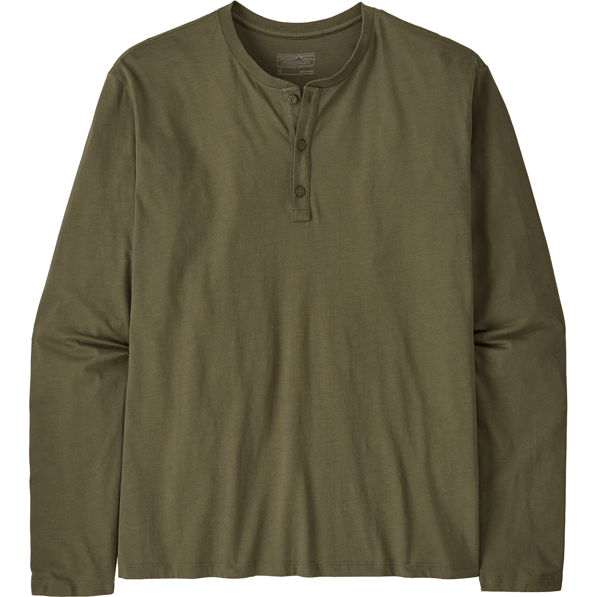 Men's Organic Cotton Lightweight Henley alternate view