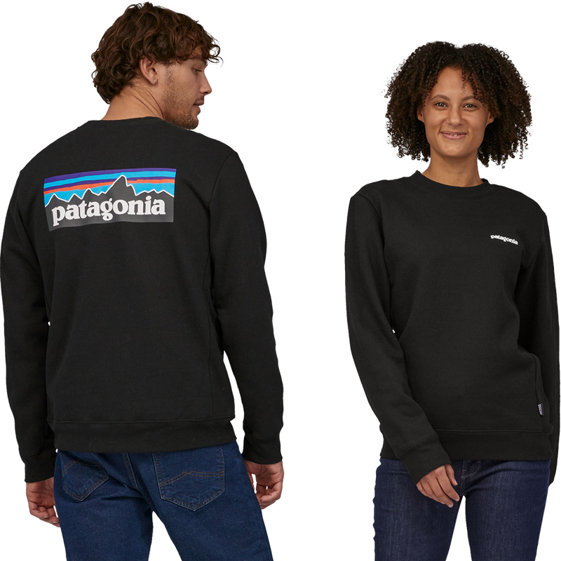 P-6 Logo Uprisal Crew Sweatshirt, Patagonia Men's P-6 Logo Uprisal Crew Sweatshirt unisex fit