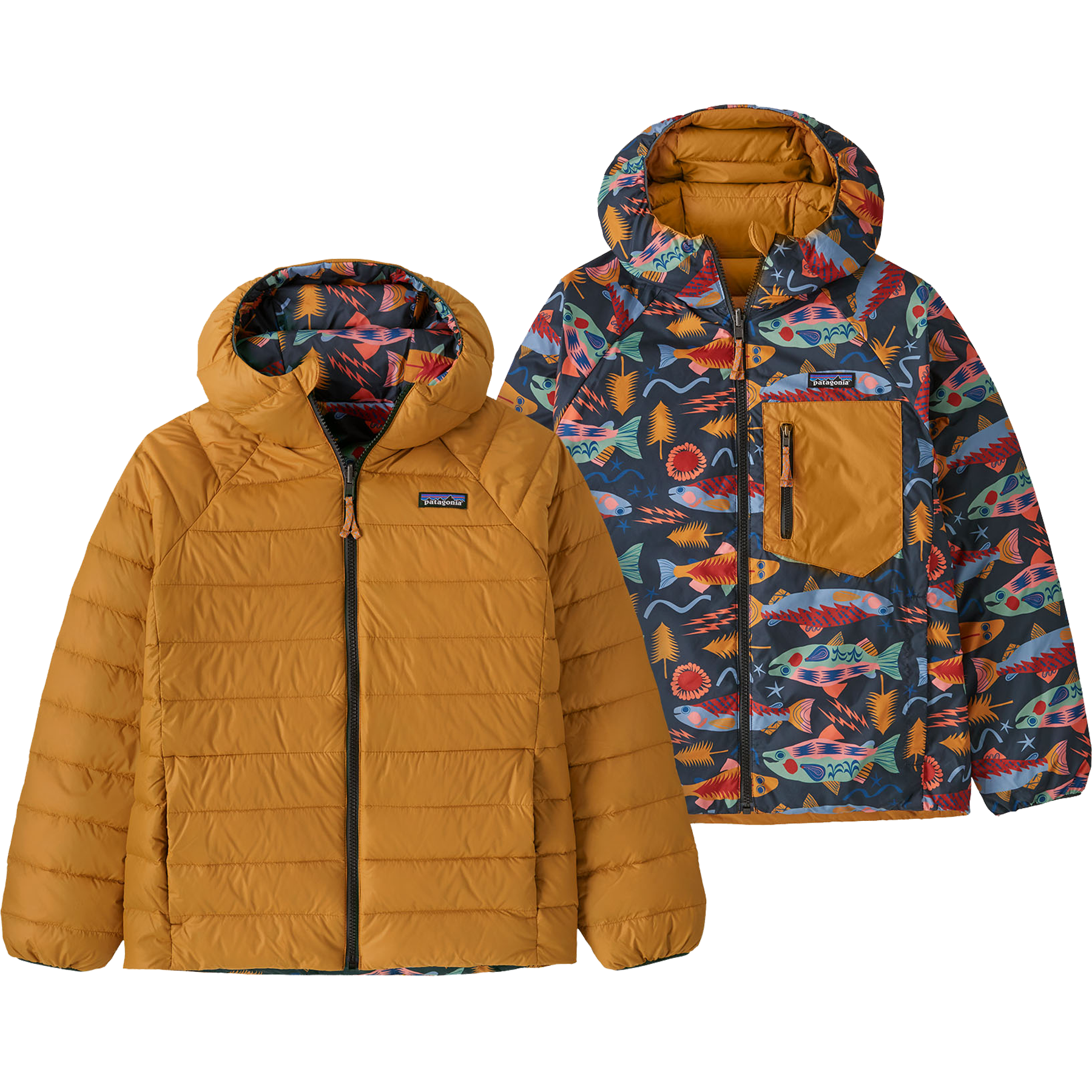 Youth Reversible Down Sweater Hoody alternate view