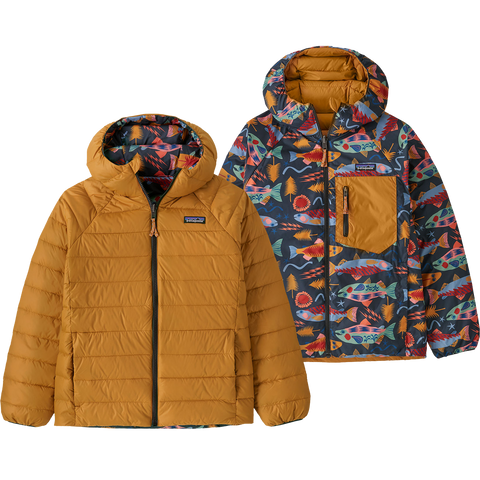 Youth Reversible Down Sweater Hoody