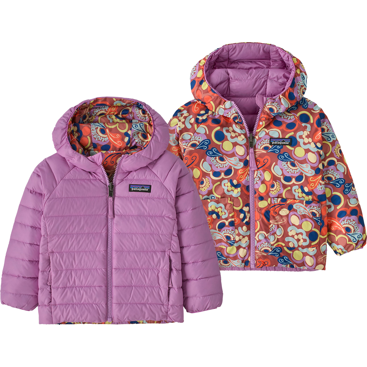Youth Baby Reversible Down Sweater Hoody alternate view