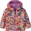 Patagonia Youth Baby Reversible Down Sweater Hoody front reversed