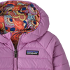 Patagonia Youth Baby Reversible Down Sweater Hoody hood