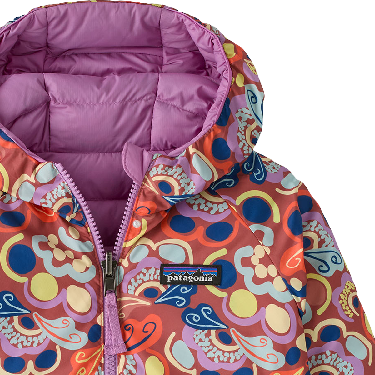Youth Baby Reversible Down Sweater Hoody alternate view