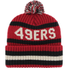 47 Brand SAN FRANCISCO 49ERS BERING '47 CUFF KNIT back