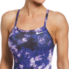 Nike Women's Tie-Dye Crossback One Piece logo