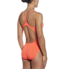 Nike Swim Women's Women's Solid Racerback One Piece 631 Bright Crimson back