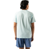 Rabbit Men's EZ Tee Perf Ice Short Sleeve in 410 Blue Glow back