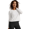 Beyond Yoga Women's Featherweight Daydreamer Pullover in Cloud White